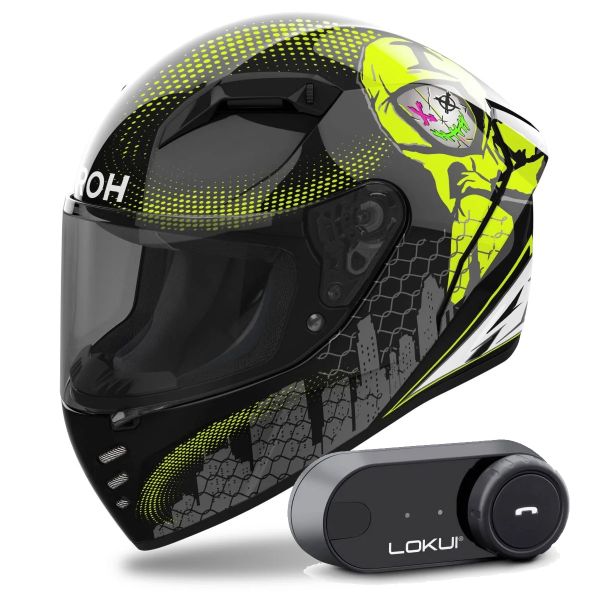 Integral Airoh Connor Gamer + Kit Bluetooth Lokui K30