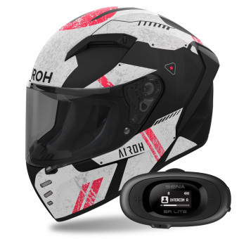 Integral Airoh Connor Omega + Kit bluetooth 5R Lite Solo