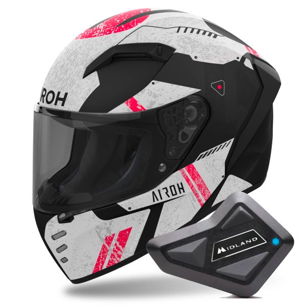 Integral Airoh Connor Omega + Kit Bluetooth BT Mini