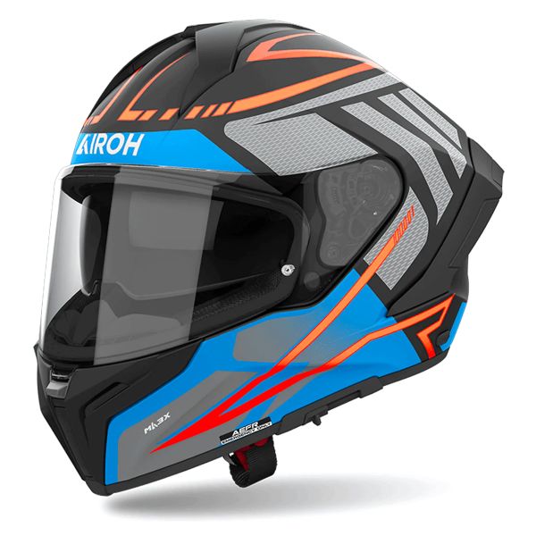 Airoh Matryx Rider Dark Blue Matt + Kit Bluetooth Lokui K30