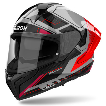 Integral Airoh Matryx Rocket Red Fluo