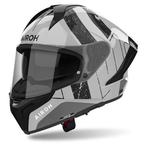 Airoh Matryx Scope Light Grey + Kit Bluetooth BT Mini
