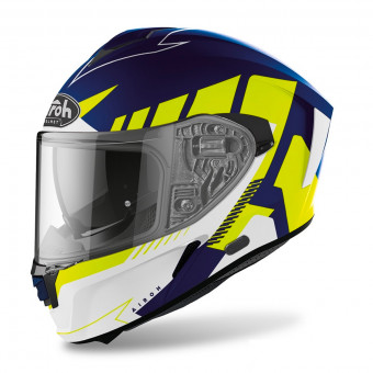 Casque Integral Airoh Spark Rise Blue Yellow Matt Casque Integral Airoh Spark Rise Blue Yellow Matt