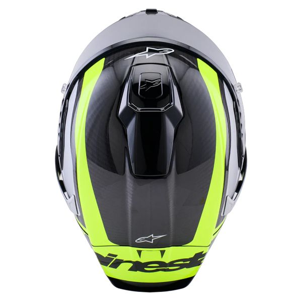 Alpinestars Supertech R10 Arius Black Silver Yellow Fluo Glossy