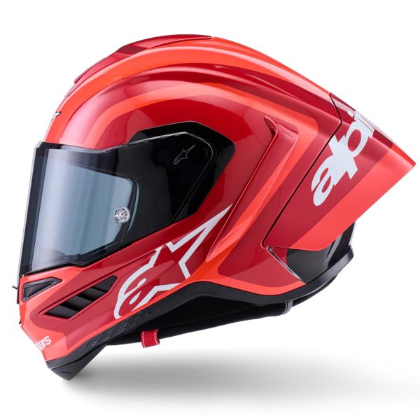 Alpinestars Supertech R10 Arius Black White Double Red Glossy