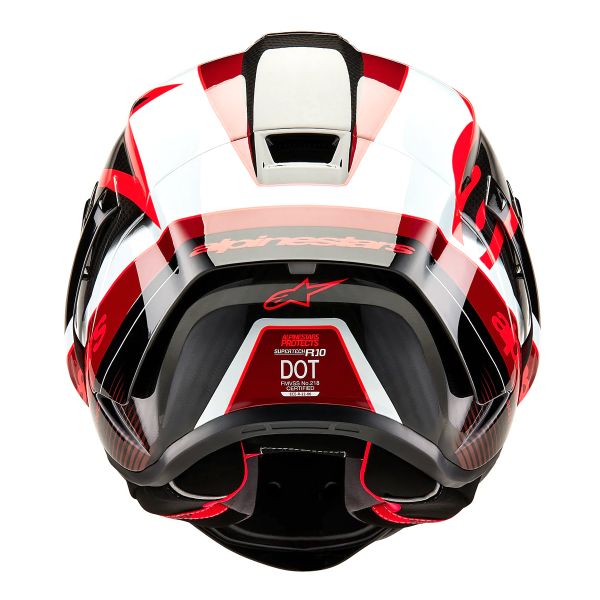 Alpinestars Supertech R10 Team Black Carbon Red White