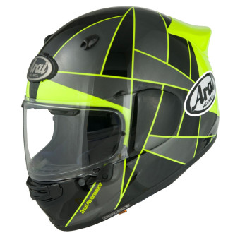 Casque Integral Arai Quantic Peak Yellow Casque Integral Arai Quantic Peak Yellow