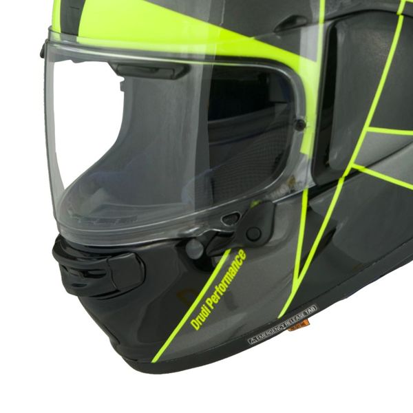 Arai Quantic Peak Yellow