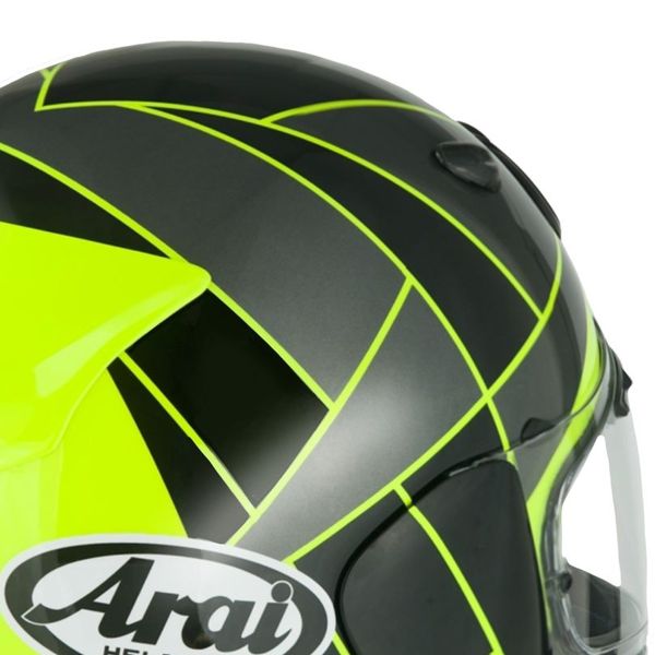 Arai Quantic Peak Yellow