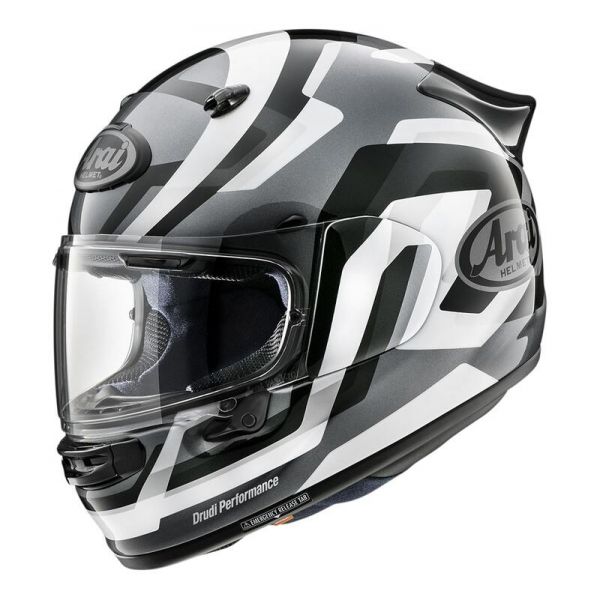 Arai Quantic Snake White + Kit Bluetooth BT Mini