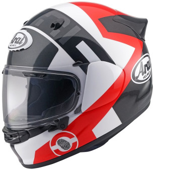 Arai Quantic Space Red + Kit Bluetooth BT Mini