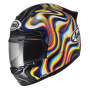 Casque Integral Arai Quantic Swirl Black White Yellow