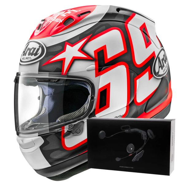 Integral Arai RX-7V Evo Hayden Reset + Kit bluetooth ACS10