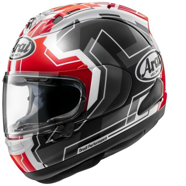 Arai RX-7V Evo JR65 Red + Kit bluetooth ACS10
