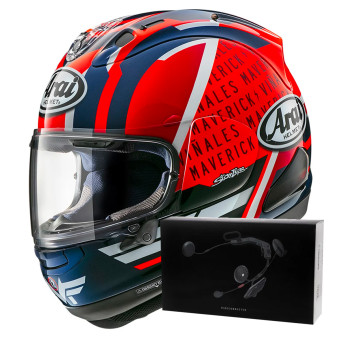 Integral Arai RX-7V Evo Maverick 23 + Kit bluetooth ACS10