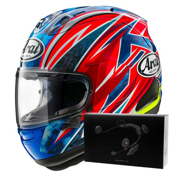 Integral Arai RX-7V Evo Ogura 23 + Kit bluetooth ACS10 Integral Arai RX-7V Evo Ogura 23 + Kit bluetooth ACS10