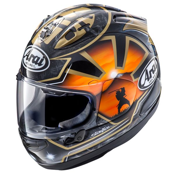 Integral Arai RX-7V Evo Pedrosa Spirit Gold