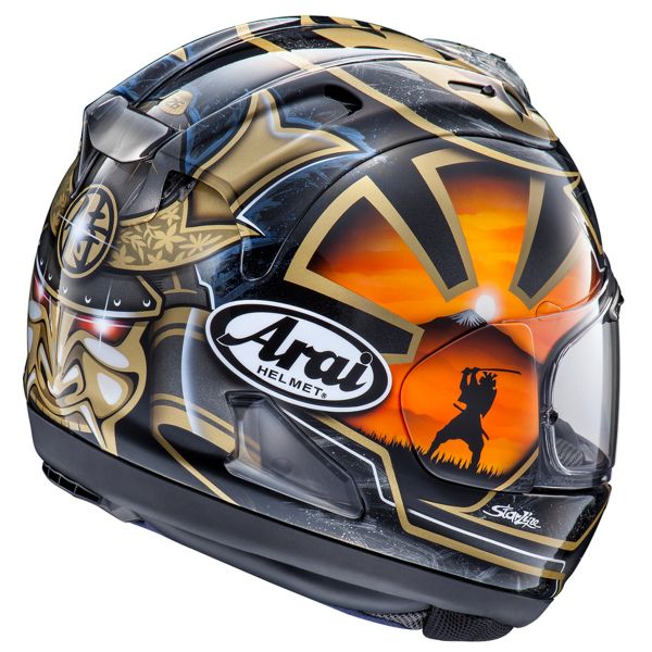 Arai RX-7V Evo Pedrosa Spirit Gold