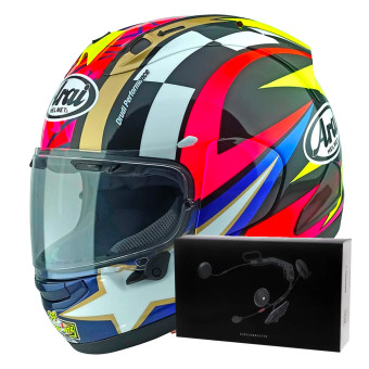Casque Integral Arai RX-7V Evo Schwantz 30 + Kit bluetooth ACS10 Casque Integral Arai RX-7V Evo Schwantz 30 + Kit bluetooth ACS10