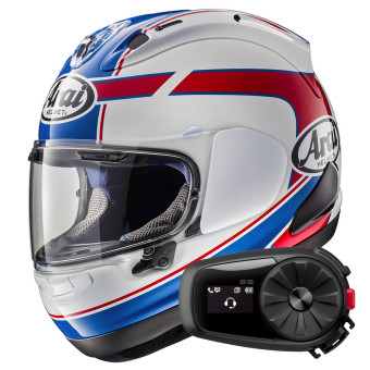 Integral Arai RX-7V Evo Schwantz + Kit Bluetooth 5S Solo