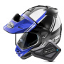 Casque Integral Arai Tour-X5 Cosmic Blue White Black + Kit Bluetooth BT Mini