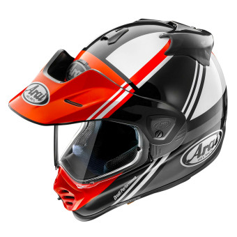 Arai Tour-X5 Cosmic Red White Black + Kit Bluetooth BT Mini