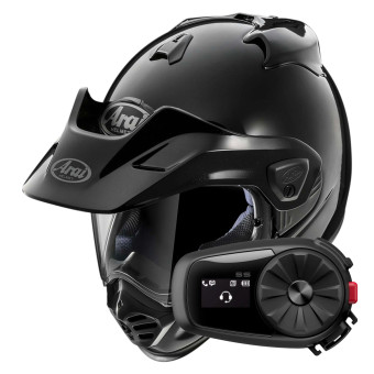 Integral Arai Tour-X5 Diamond Black + Kit Bluetooth 5S Solo