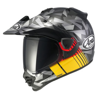 Casque Integral Arai Tour-X5 Nation DE Black Yellow Red Casque Integral Arai Tour-X5 Nation DE Black Yellow Red