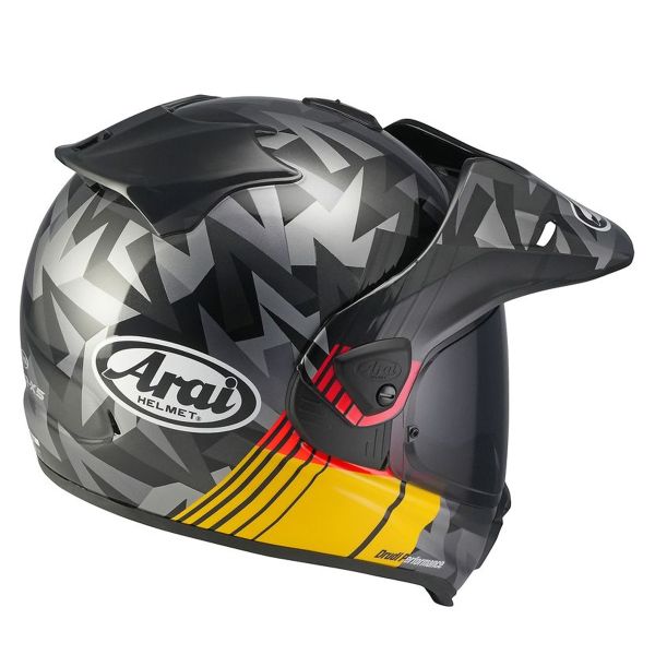 Arai Tour-X5 Nation DE Black Yellow Red
