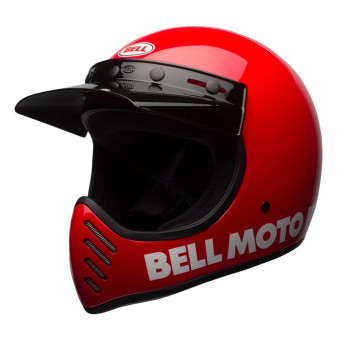 Integral Bell Moto-3 Classic Gloss Red
