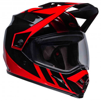 Bell MX-9 Dash Black Red