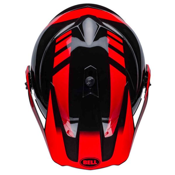 Bell MX-9 Dash Black Red