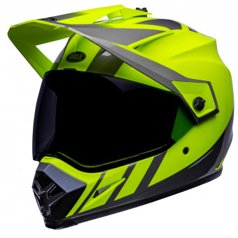 Integral Bell MX-9 Dash Hi-Viz Yellow Grey