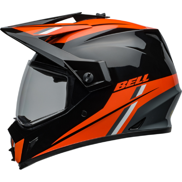 Bell MX-9 Adventure Mips Alpine Negro Brillante Naranja