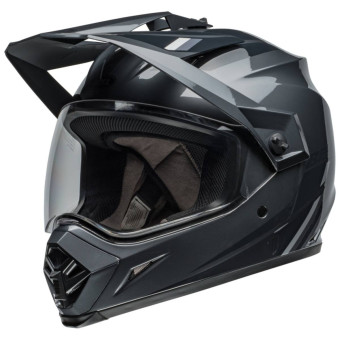 Integral Bell MX-9 Adventure Mips Alpine Gloss Charcoal Silver