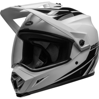 Integral Bell MX-9 Adventure Mips Alpine Gloss White Black