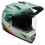 Casque Integral Bell MX-9 Adventure Mips Trail Green Orange