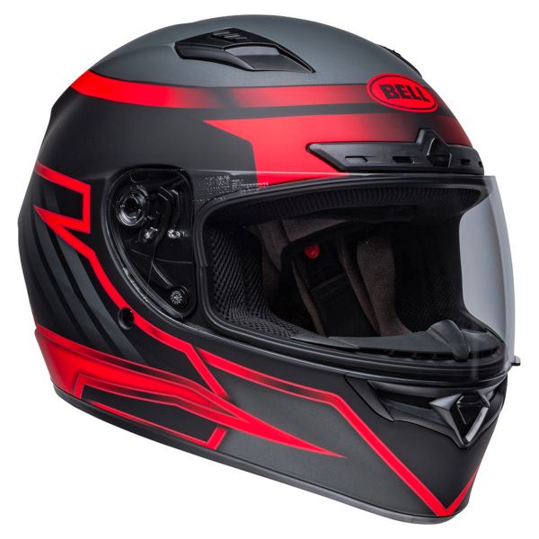 Bell Qualifier DLX Mips Raiser Matt Crimson