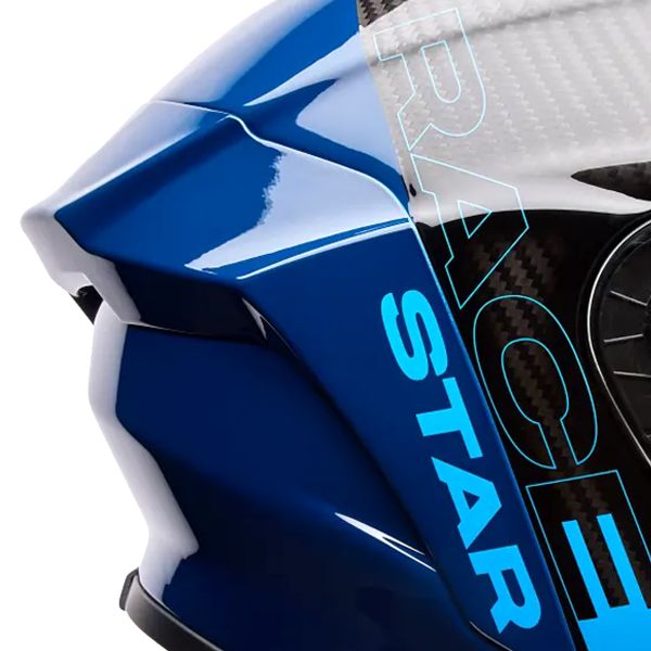 Bell Racestar Dlx Flex Strike Blue