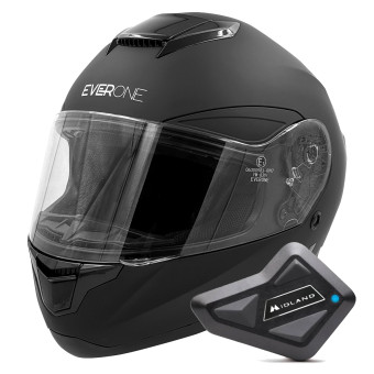 Integral Everone X92RS Matt Black + Kit Bluetooth BT Mini