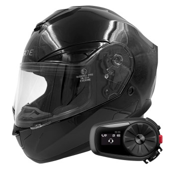 Integral Everone X92RS Shiny Black + Kit Bluetooth 5S Solo