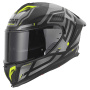 Casque Integral Givi 50.3 Quasar Matt Black Titanium Yellow