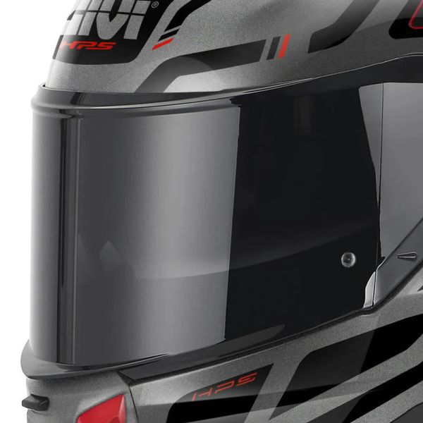 Givi 50.3 Quasar Titanium Red Black