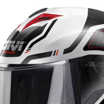 Givi 50.3 Quasar White Black Red