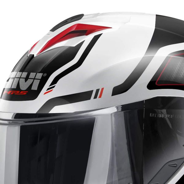 Givi 50.3 Quasar White Black Red