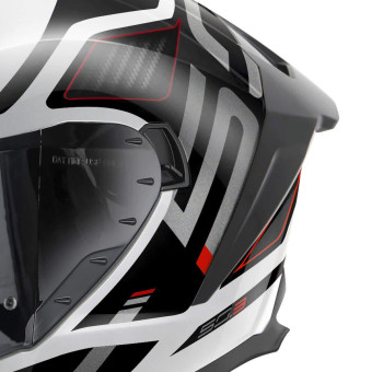 Givi 50.3 Quasar White Black Red