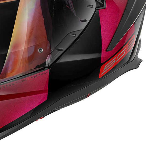 Givi 50.3 Vision Black Burgundy Red