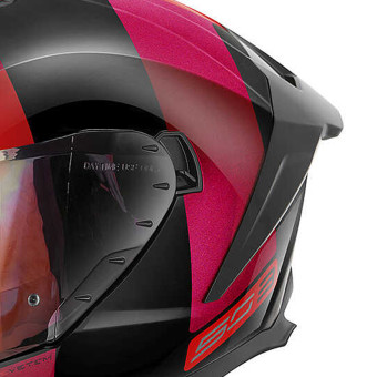 Givi 50.3 Vision Black Burgundy Red