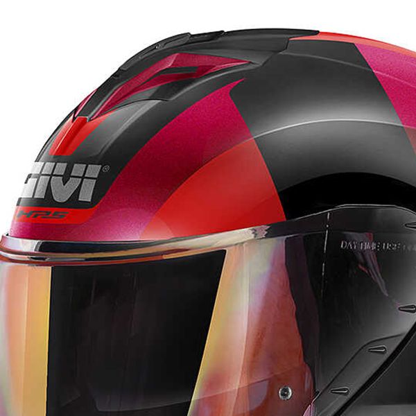 Givi 50.3 Vision Black Burgundy Red