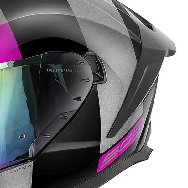 Givi 50.3 Vision Black Titanium Fuchsia